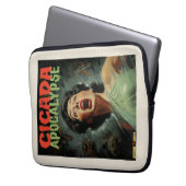 Cicada Apokalypse 2024 Laptopschutzhülle (Vorderseite Links)