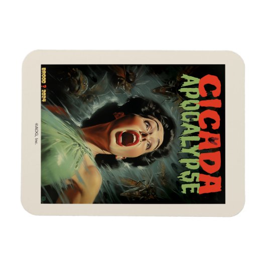 Cicada Apokalypse 2024 Magnet (Horizontal)