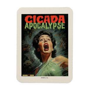 Cicada Apokalypse 2024 Magnet