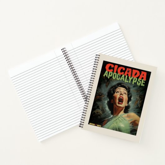Cicada Apokalypse 2024 Notizblock (Innenseite)