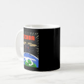 Cicada Apokalypse Brood X Invasion Cicada Kaffeetasse (Vorderseite Links)