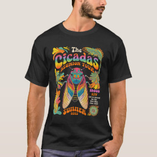 Cicada Brood Xiv Sommer 2025 Wiedersehen Tour Swar T-Shirt
