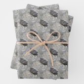 Cicada Bug Face Nattern Muster Geschenkpapier Set (Beispiel)