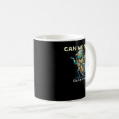 Cicada Emergence Shy Insect Graphic Funny Cicada S Kaffeetasse (VorderseiteRechts)