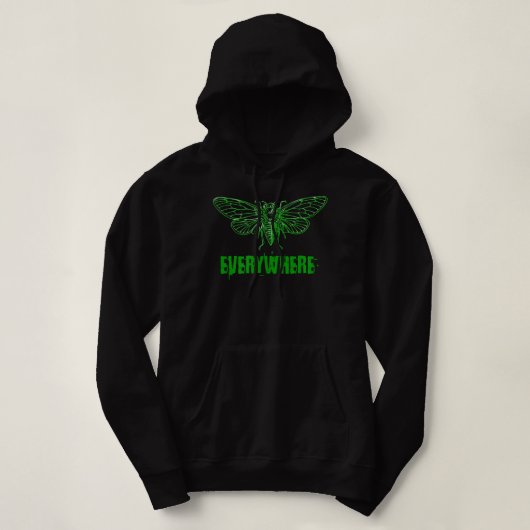 Cicada Everywhere Hoodie (Design vorne)
