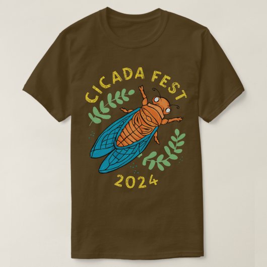 Cicada Fest 2024 3 T-Shirt (Design vorne)