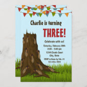 Cicada Geburtstagseinladung Einladung (Vorne/Hinten)