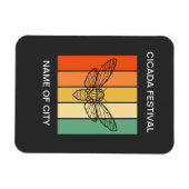 Cicada insect lover Custom Magnet (Horizontal)