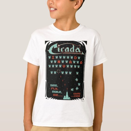 Cicada Invada T-Shirt (Vorderseite)