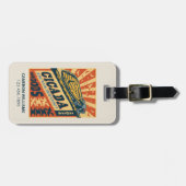 Cicada Invasion 2024 Brief Gepäckanhänger (Vorderseite horizontal)