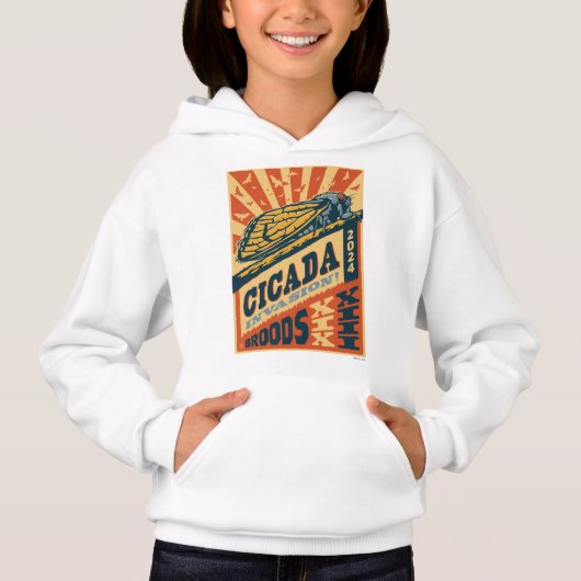 Cicada Invasion 2024 Brief Hoodie (Vorderseite)