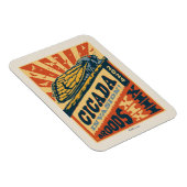 Cicada Invasion 2024 Brief Magnet (Rechte Seite)