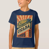 Cicada Invasion 2024 Brief T-Shirt (Vorderseite)