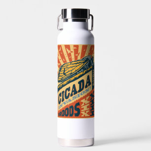 Cicada Invasion 2024 Brief Trinkflasche