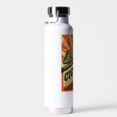 Cicada Invasion 2024 Brief Trinkflasche (Rechts)