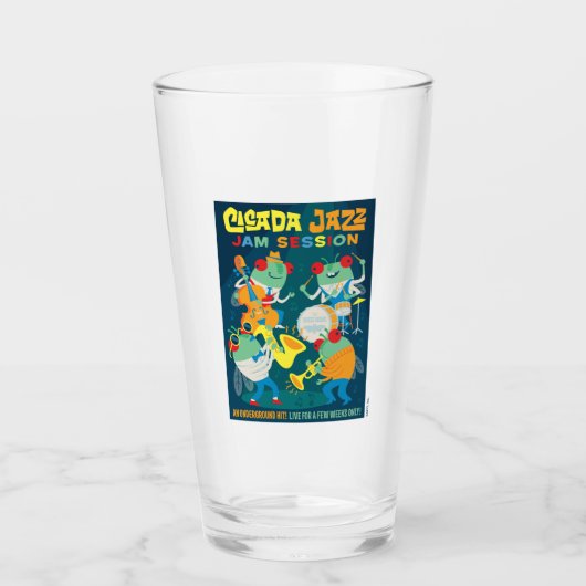 Cicada Jazz Jam Session Glas (Vorderseite)