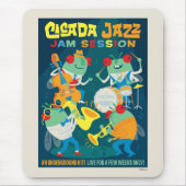 Cicada Jazz Jam Session Mousepad (Vorne)