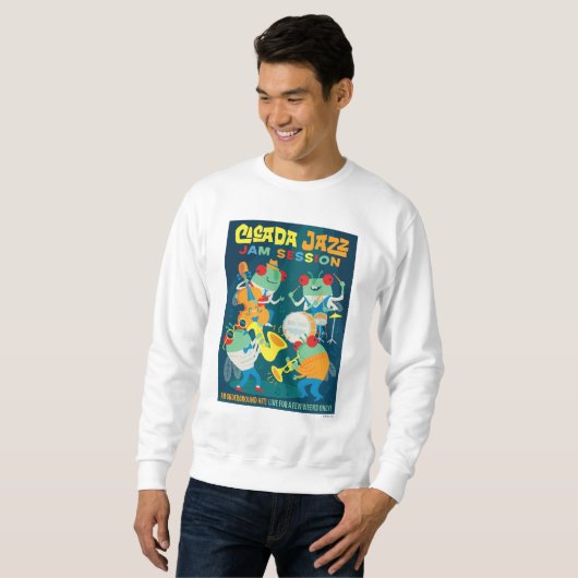 Cicada Jazz Jam Session Sweatshirt (Vorne ganz)