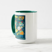 Cicada Jazz Jam Session Tasse (Vorderseite Links)
