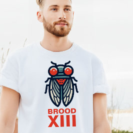Cicada Magicicada Brood XIII Benutzerdefinierter T T-Shirt