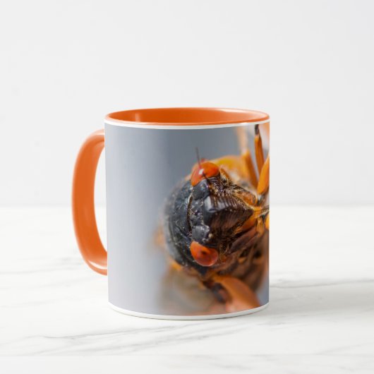 Cicada Mania Magicicada Tasse (Vorderseite Links)