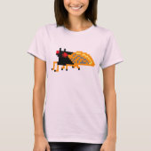 Cicada Mania Pixel Cicada T-Shirt (Vorderseite)