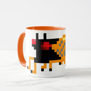 Cicada Mania Pixel Cicada Tasse