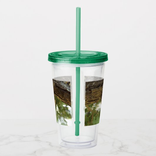 Cicada Muschel. Es war in Eile. Acryltrinkbecher (Rechts)