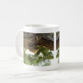 Cicada Muschel. Es war in Eile. Kaffeetasse (Vorderseite Links)