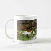 Cicada Muschel. Es war in Eile. Kaffeetasse (Links)