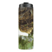 Cicada Muschel. Es war in Eile. Thermosbecher (Vorderseite)