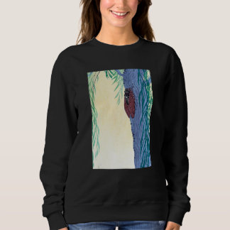 Cicada on Tree of the Moon by Ohara Koson Sweatshirt