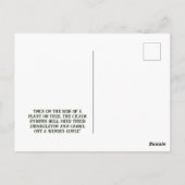 Cicada - Postkarte (Rückseite)