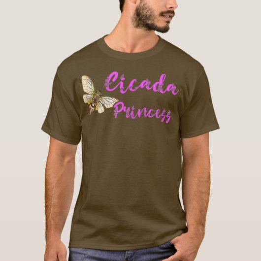 Cicada Princess Magicicada Invasion des Schwarzen T-Shirt (Vorderseite)