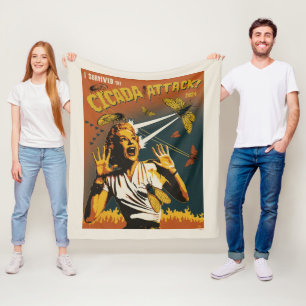 Cicada - Schrei-Lady 2024 Fleecedecke