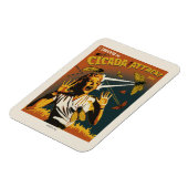 Cicada - Schrei-Lady 2024 Magnet (Linke Seite)