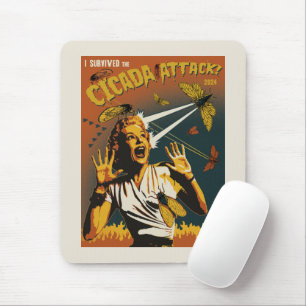 Cicada - Schrei-Lady 2024 Mousepad