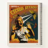 Cicada - Schrei-Lady 2024 Notizblock (Rückseite)
