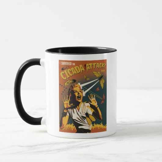 Cicada - Schrei-Lady 2024 Tasse (Links)