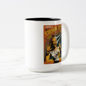 Cicada - Schrei-Lady 2024 Zweifarbige Tasse (VorderseiteRechts)