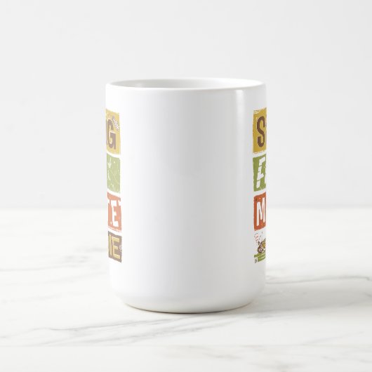 Cicada Sing Fly Mate Die Kaffeetasse (Mittel)