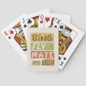 Cicada Sing Fly Mate Die Spielkarten (Rückseite)