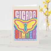 Cicada Summer Liebe Karte (Gelbe Blume)