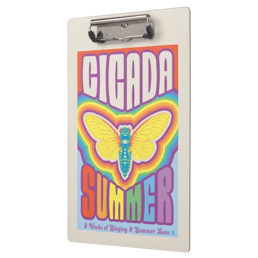 Cicada Summer Liebe Klemmbrett (Links)