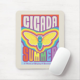 Cicada Summer Liebe Mousepad
