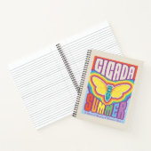 Cicada Summer Liebe Notizblock (Innenseite)