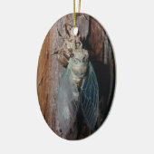 Cicada trocknet seine Flügel Keramikornament (Links)