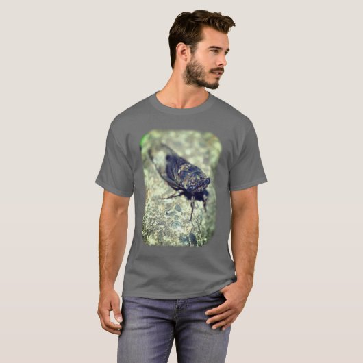 Cicada Ugly Bug Insect Nature T-Shirt (Vorne ganz)