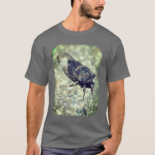 Cicada Ugly Bug Insect Nature T-Shirt (Vorderseite)