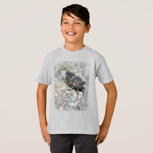Cicada Ugly Bug Insect T-Shirt (Vorne ganz)